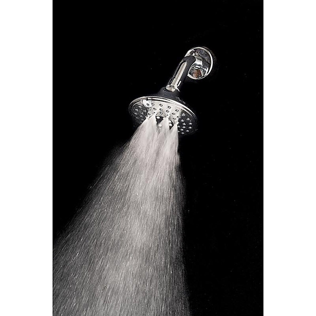 Whedon - BM55C - Blaster Massage Matte Black Plastic 5 Settings Wallmount Showerhead 2.5 GPM