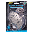Whedon - BM58C - Blaster Massage Brushed Nickel Nickel 5 Settings Wallmount Showerhead 2.5 GPM