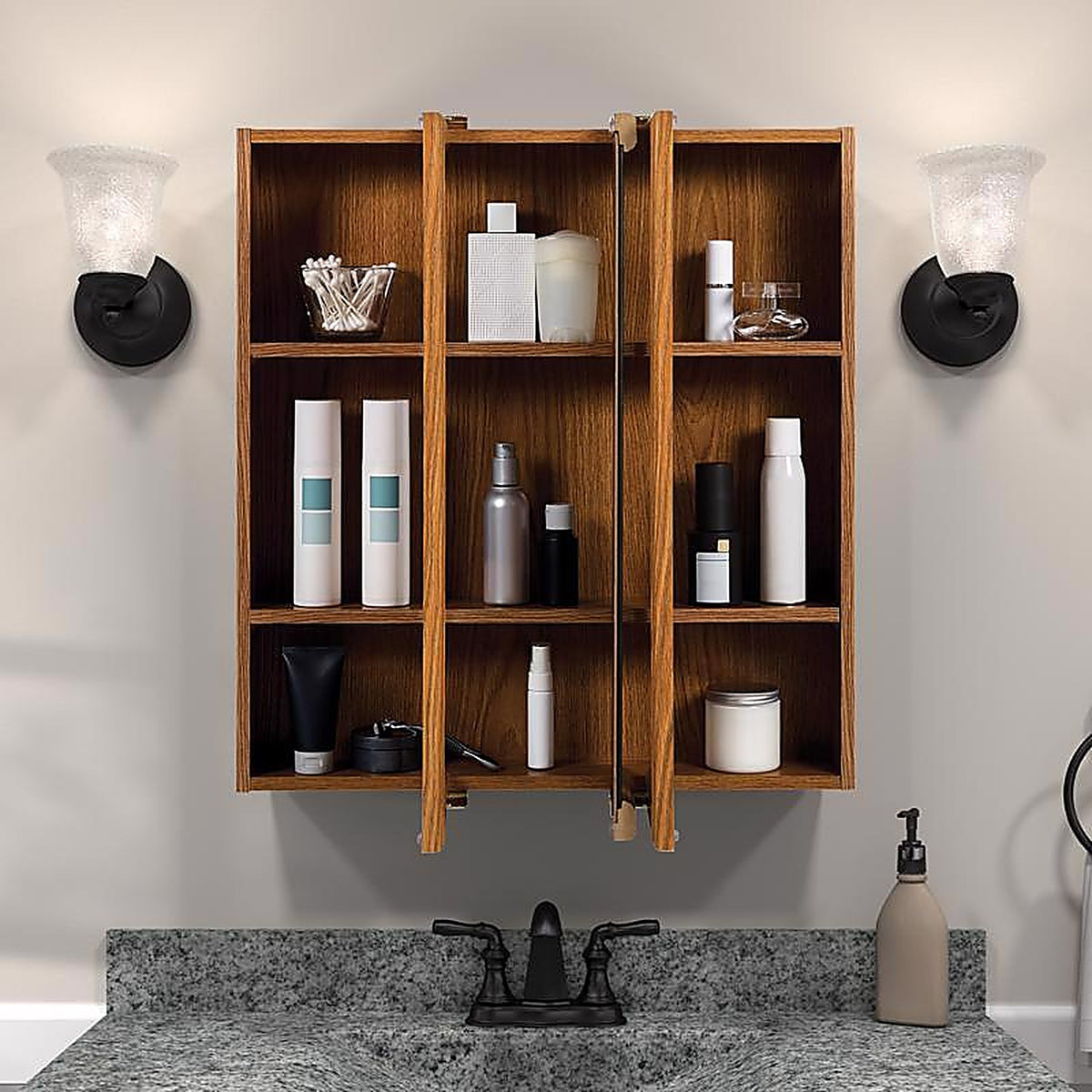 Zenith Products K24 26 in. H X 24 in. W X 4.5 in. D Rectangle Medicine Cabinet