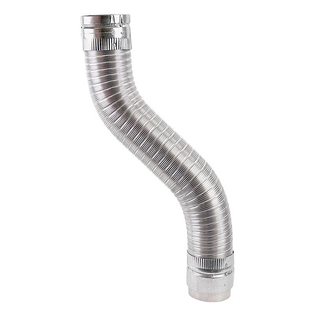 Selkirk - 4EFC-3S - 4 In. D X 42 In. L Aluminum/Galvanized Steel Gas Vent Connector