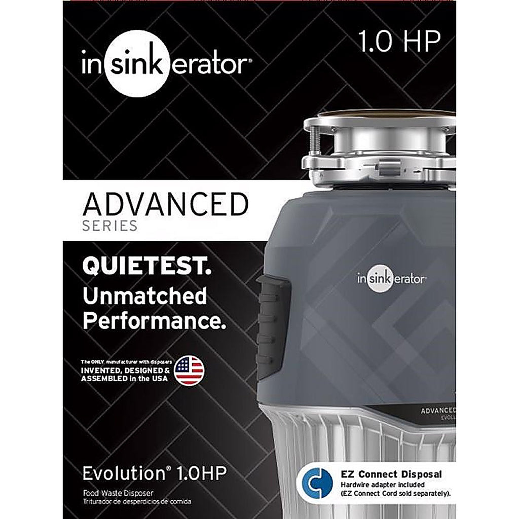 InSinkErator - 80022-ISE - Evolution 1 HP Continuous Feed Garbage Disposal