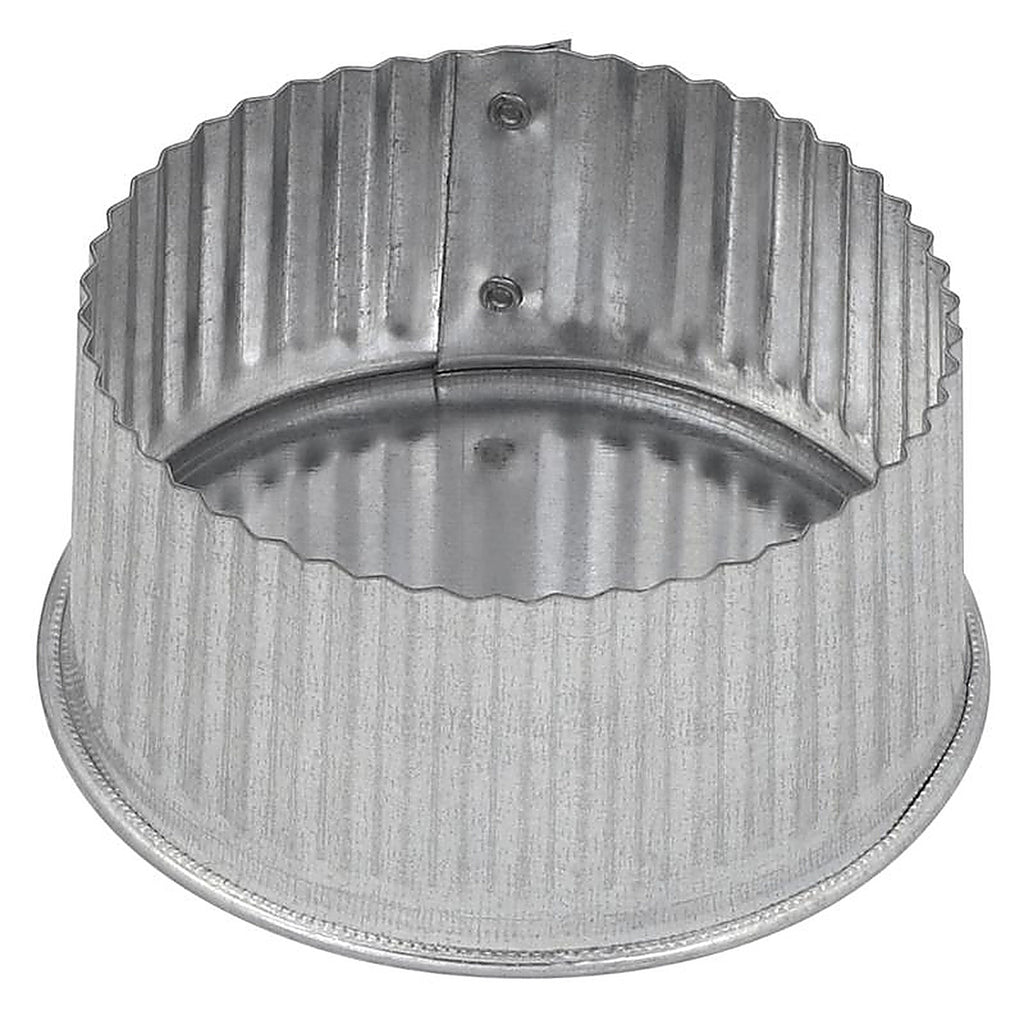 Imperial - GV0732 - 3 In. D Galvanized Steel Crimped Pipe End Cap