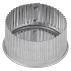 Imperial - GV0732 - 3 In. D Galvanized Steel Crimped Pipe End Cap