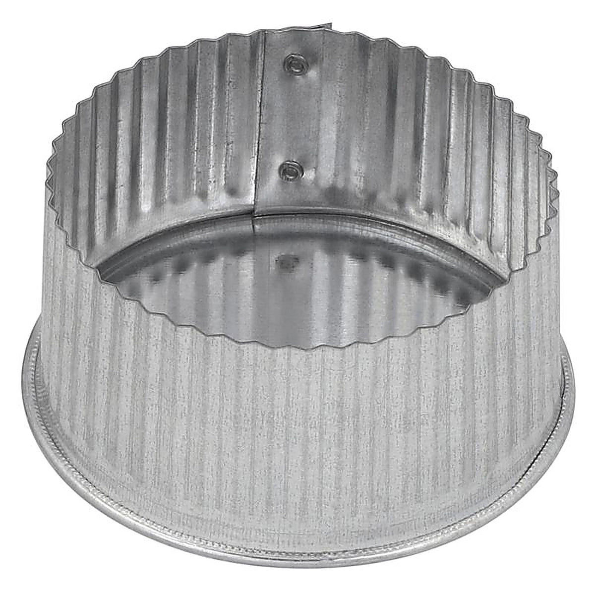 Imperial - GV0732 - 3 In. D Galvanized Steel Crimped Pipe End Cap