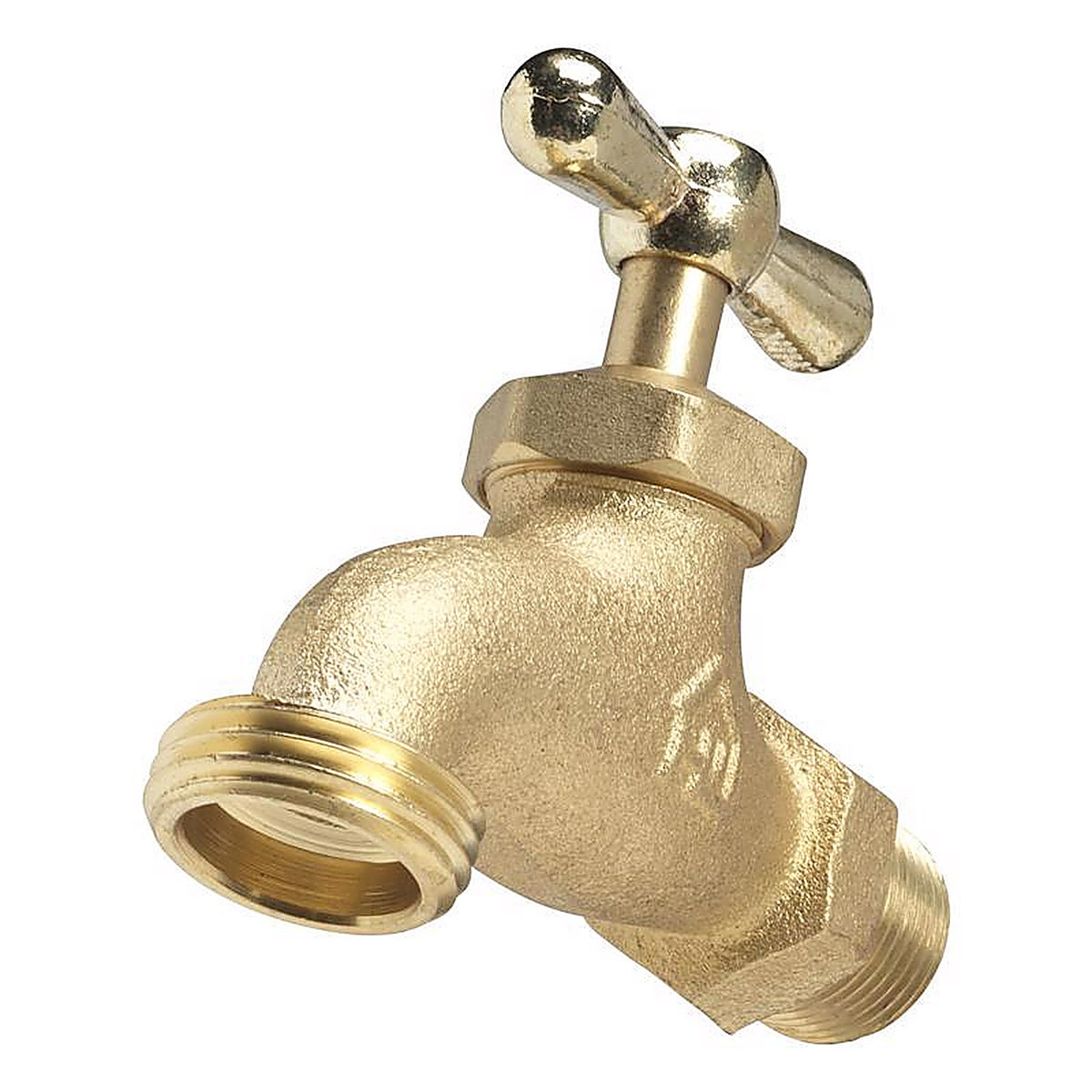 Homewerks VHBCONC3 1/2 in. MIP pc X 3/4 in. MHT Brass Hose Bibb