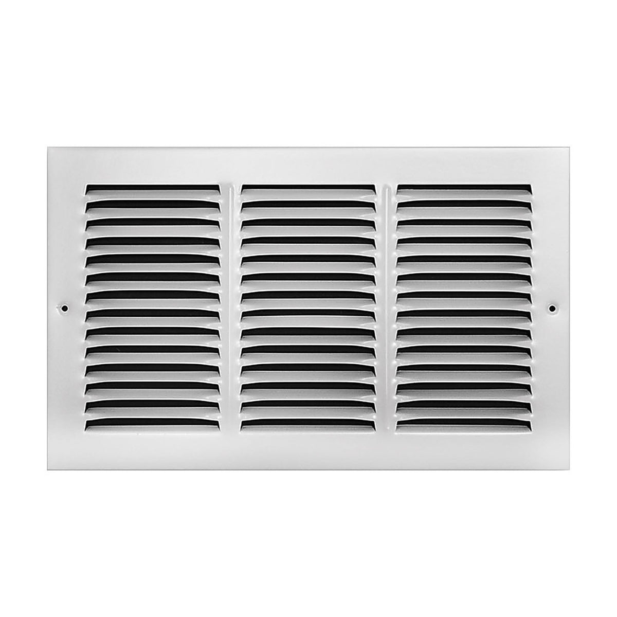 Tru Aire - C17014X08 - 8 In. H X 14 In. W 1-Way Powder Coat White Steel Return Air Grille