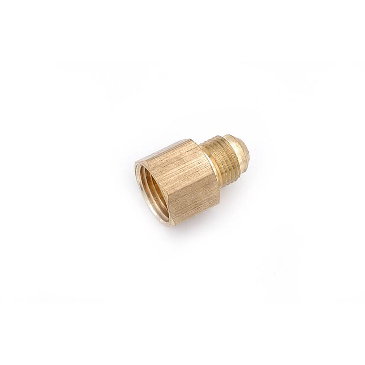 Anderson Metals - 754046-0404AH - 1/4 In. Male Flare In. X 1/4 In. D Fip Brass Adapter