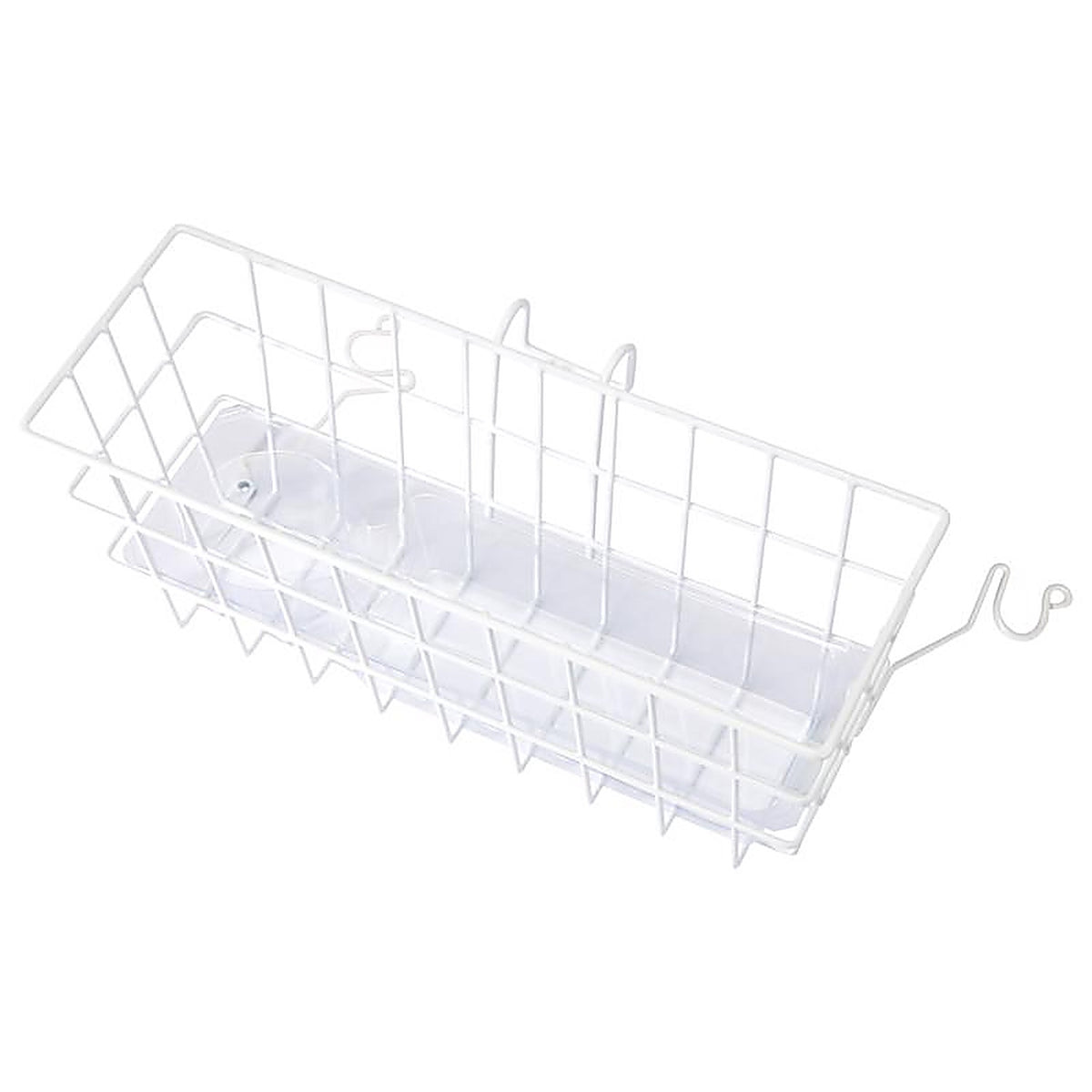 Carex - FGA83000 0000 - Health Brands White Walker Basket Steel 7 In. H X 16.5 In. L