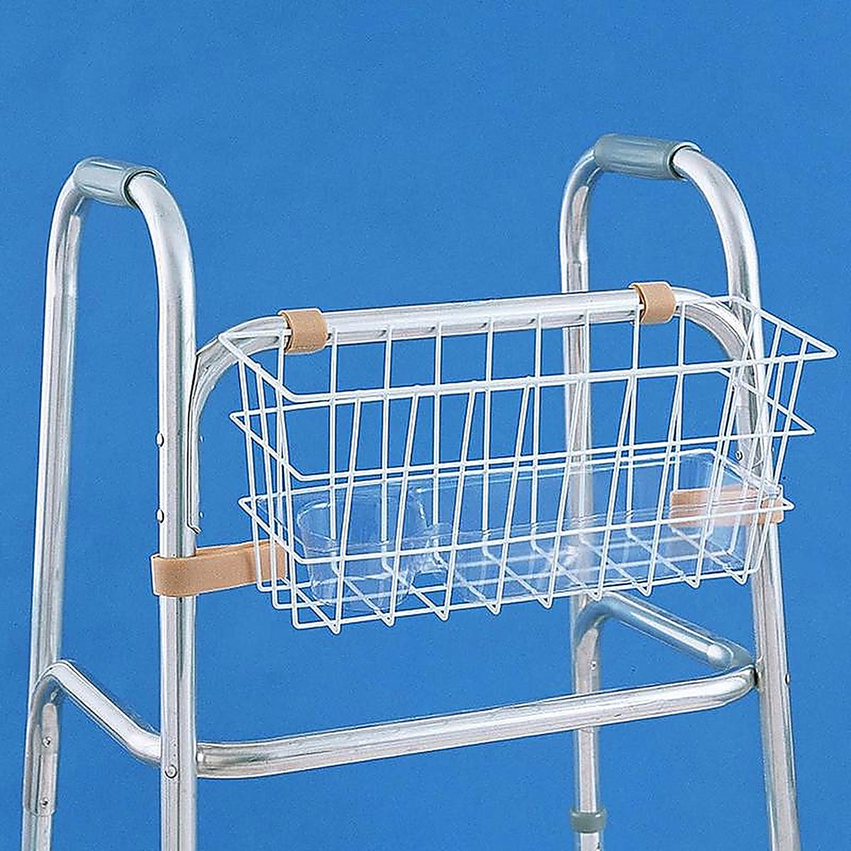 Carex - FGA83000 0000 - Health Brands White Walker Basket Steel 7 In. H X 16.5 In. L