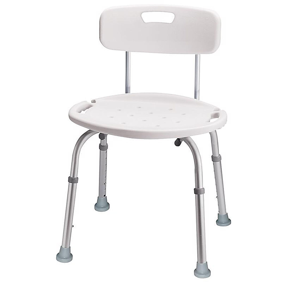 Carex - FGB75300 0000 - Health Brands White Bath/Shower Seat Aluminum 20.5 In. H X 20 In. L