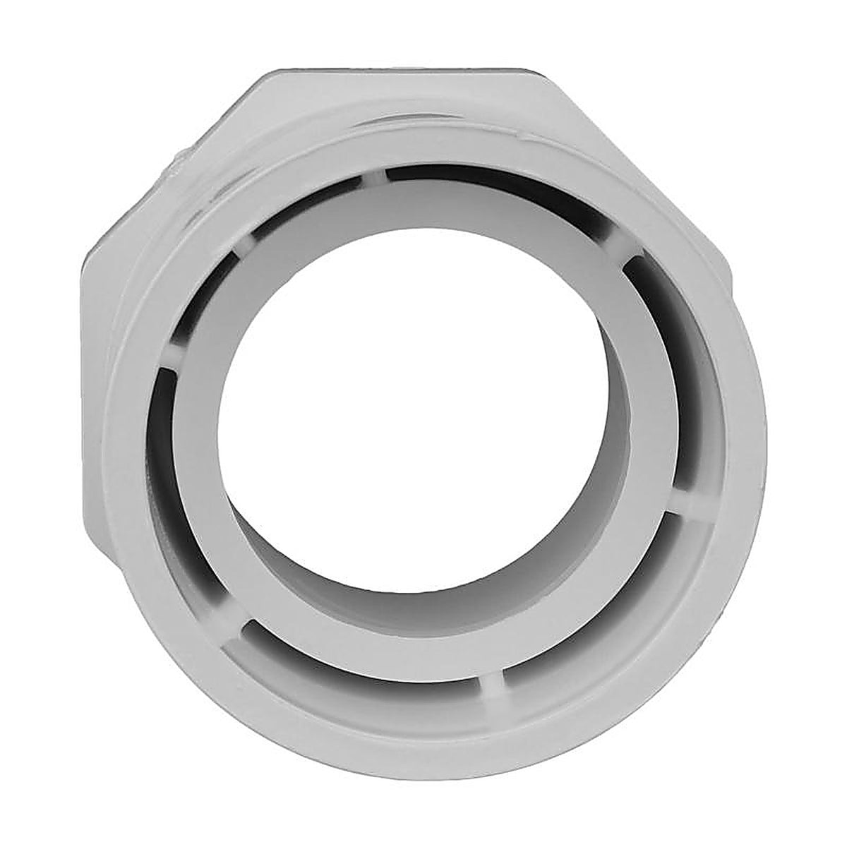 Charlotte Pipe PVC021073600 Schedule 40 3 in. Spigot x 2 in. Dia. Slip PVC Reducing Bushing