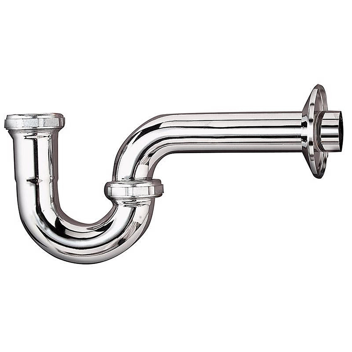 Keeney 304CP 1-1/2 in. Dia. x 10-3/4 in. L Brass P-Trap