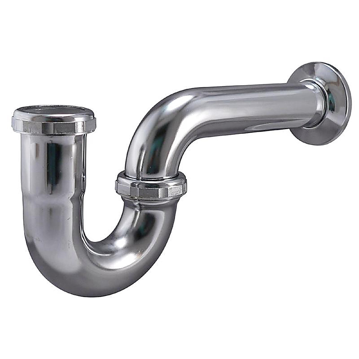 Keeney 304CP 1-1/2 in. Dia. x 10-3/4 in. L Brass P-Trap
