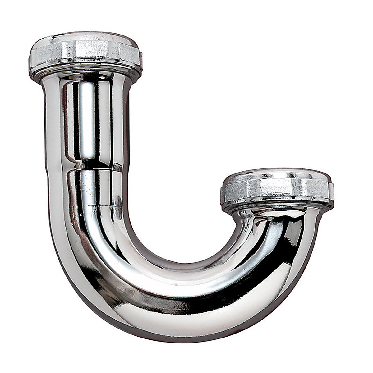 Keeney 10304CP 1-1/2 in. Dia. Brass J-Bend