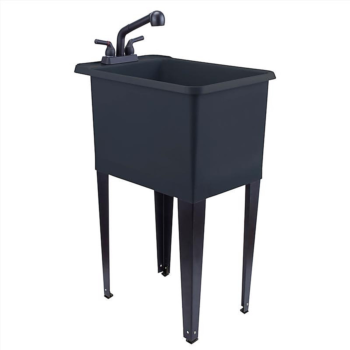 Tehila - 115086 - 17.75 In. W X 23.25 In. D Freestanding Thermoplastic Utility Sink
