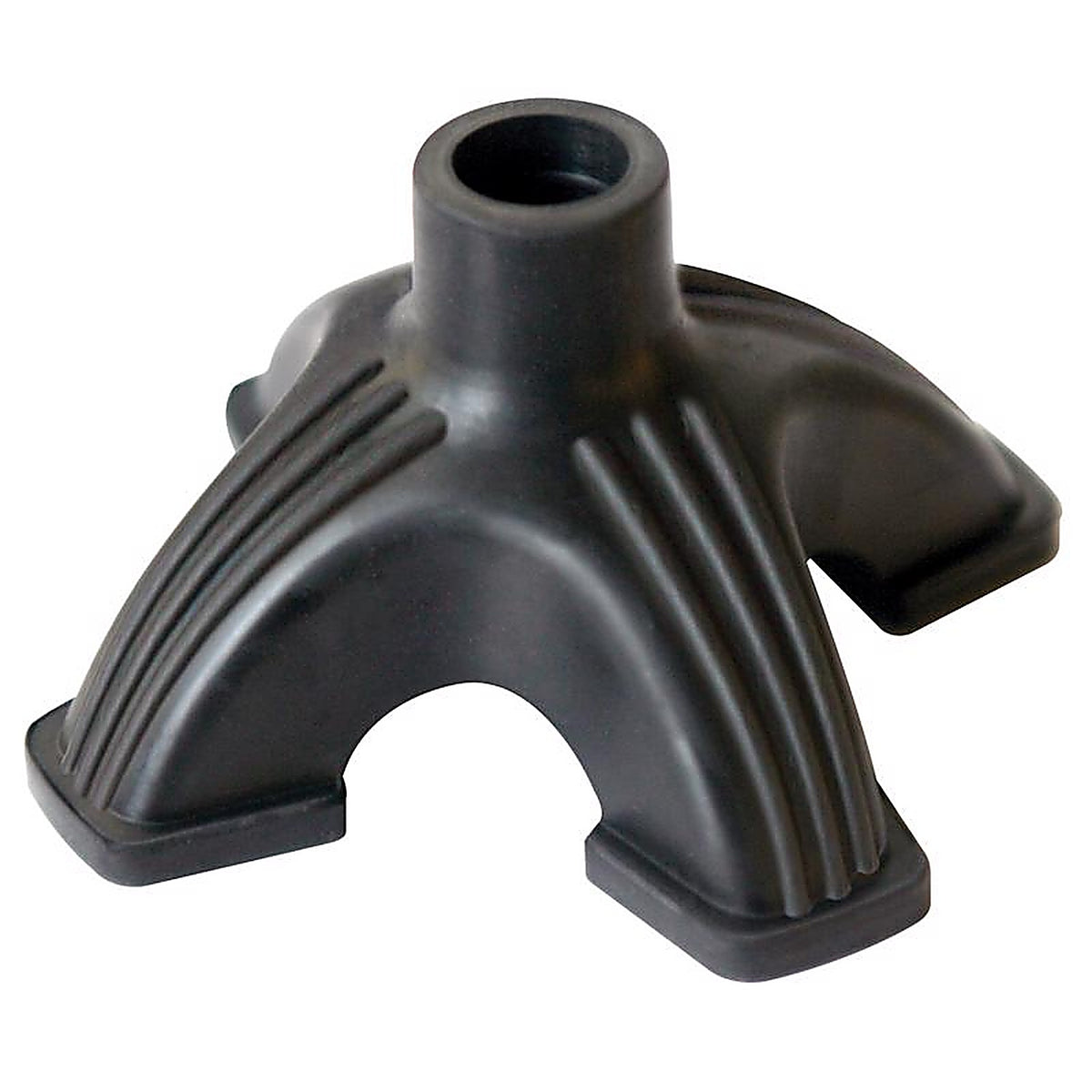 Carex - FGA70800 0000 - Health Brands Black Self-Standing Cane Tip Rubber 2.65 In. H X 4.75 In. L