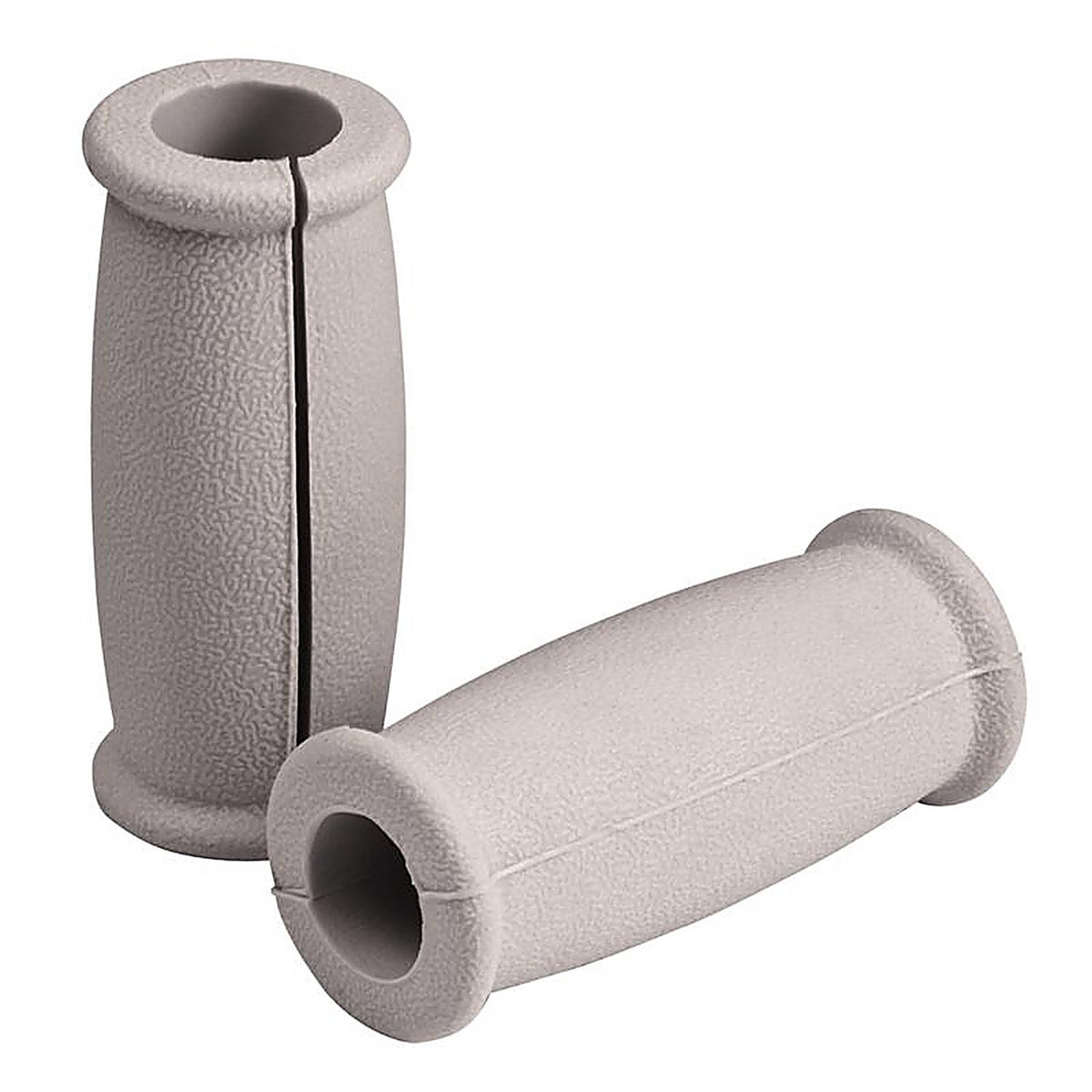 Carex - FGA95400 0000 - Health Brands Gray Crutch Handgrips Rubber/Stainless Steel 1.5 In. H X 1.5 In. L