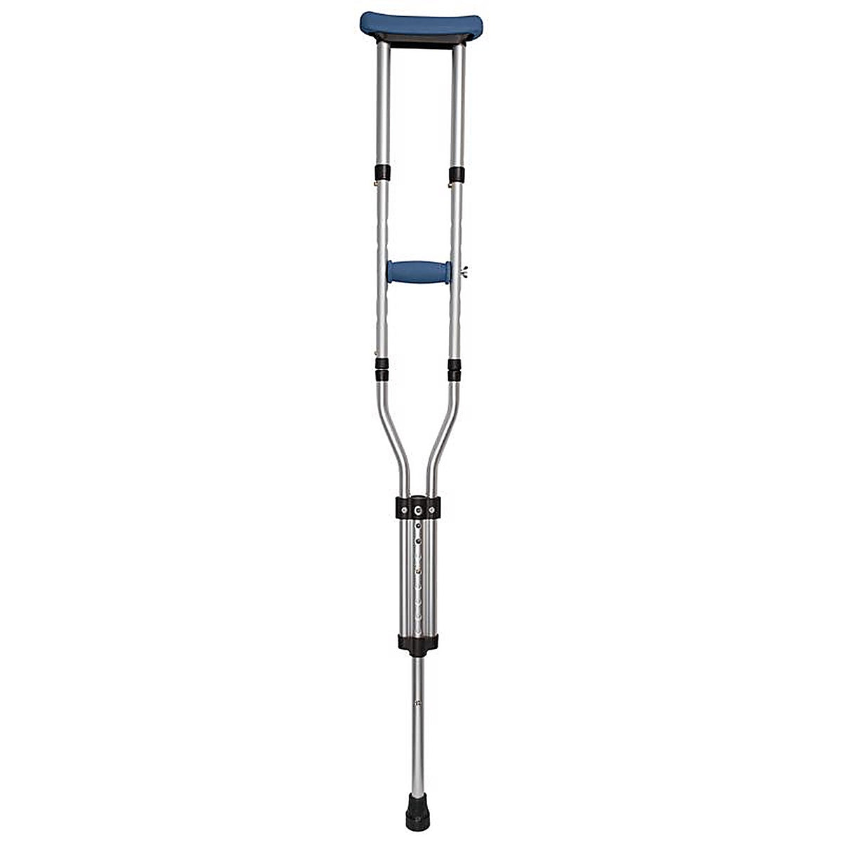 Carex - FGA99500 0000 - Health Brands Blue Folding Crutches Aluminum/Plastic 58 In. H X 8 In. L