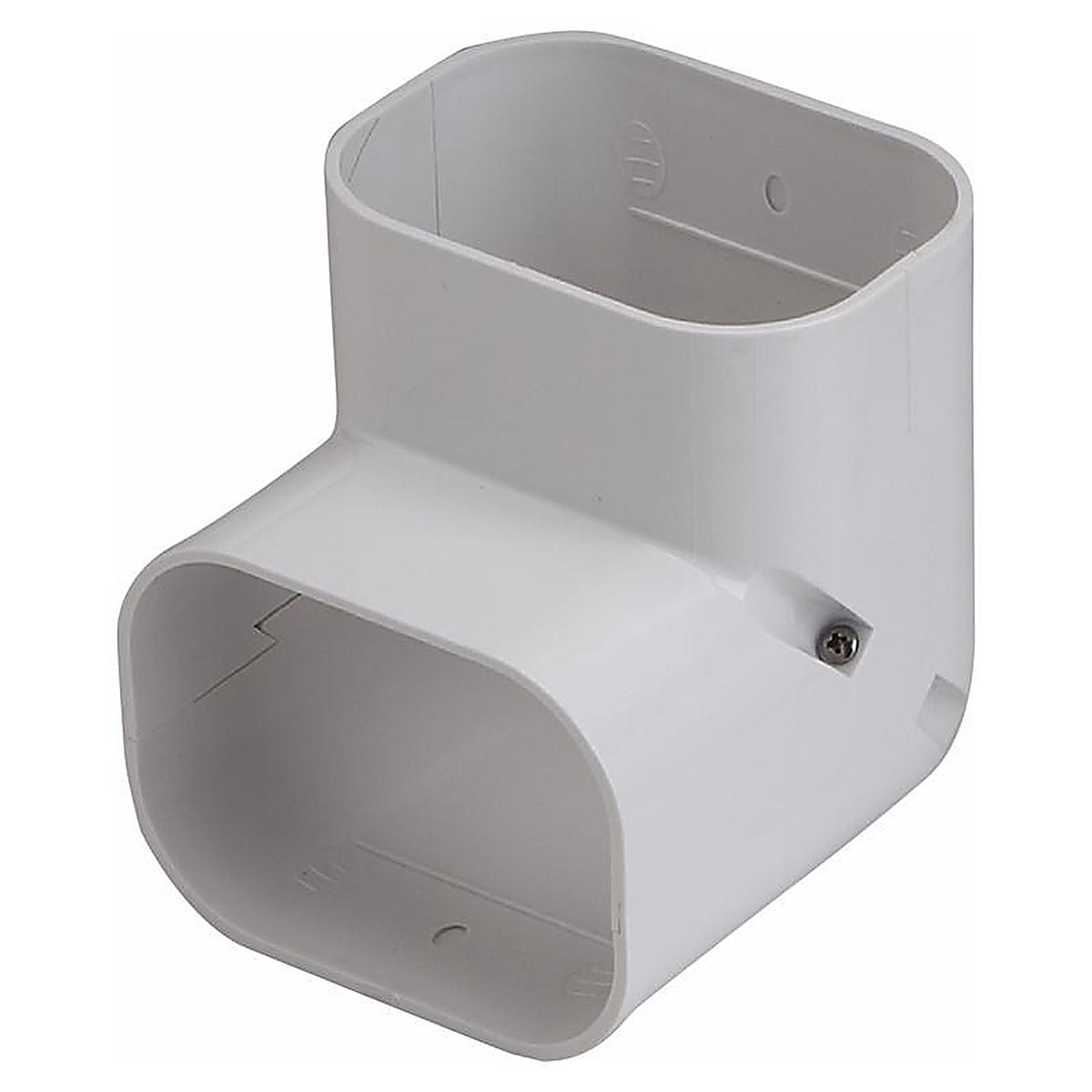Slimduct - 86102 - Line Set Covers 4.63 In. W X 4.63 In. H White