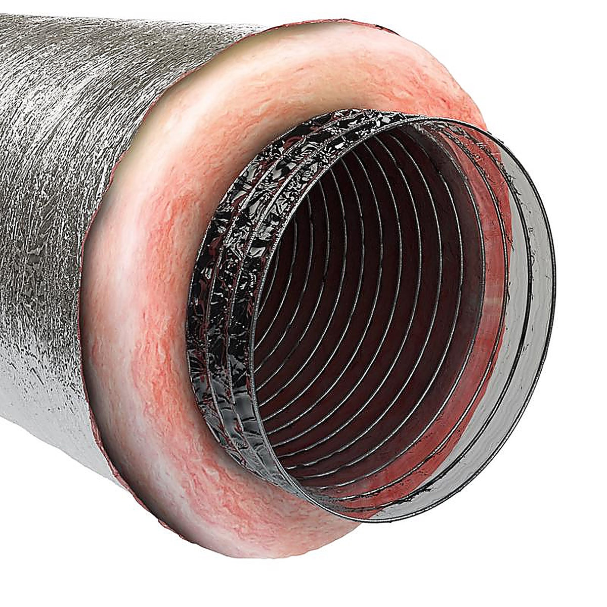 Imperial - MEA-1225-8 - R8.0 25 Ft. L X 12 In. D Silver Poly Duct