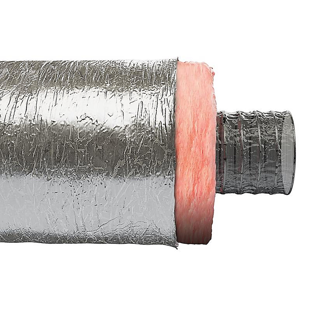 Imperial - MEA-0525-6 - R6.0 25 Ft. L X 5 In. D Silver Poly Duct
