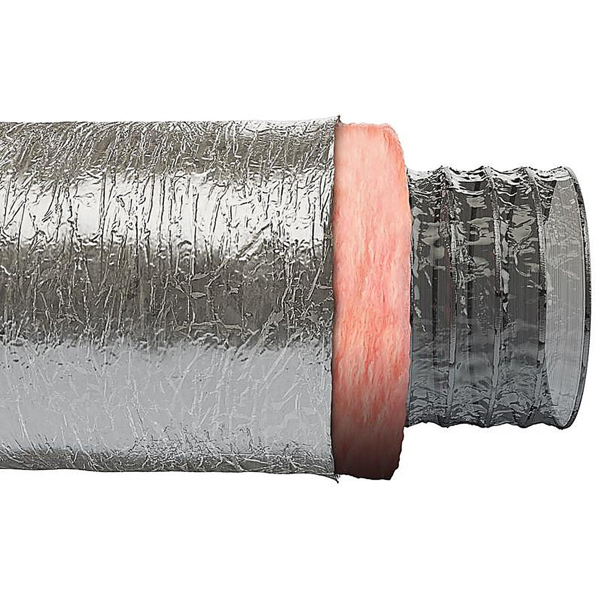 Imperial - MEA-0525-8 - R8.0 25 Ft. L X 5 In. D Silver Poly Duct