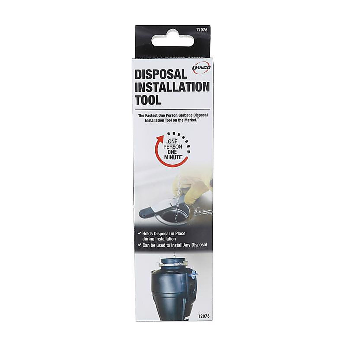 Danco - 9D00012076 - Garbage Disposal Installation Tool Stainless Steel Stainless Steel