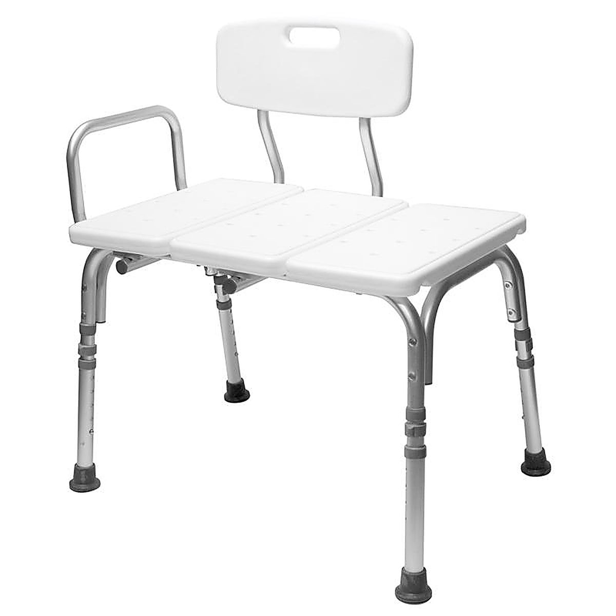 Carex - FGB15300 0000 - Health Brands White Bath/Shower Seat Aluminum/Plastic 23 In. H X 31 In. L