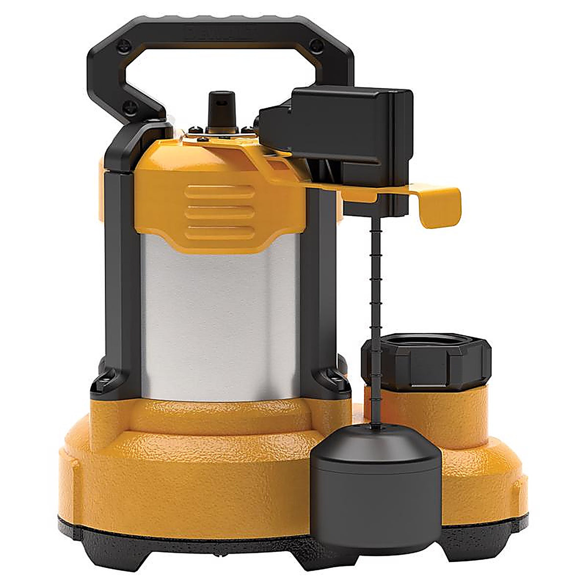 DeWalt - DXWP62383 - 1/3 HP 4500 GPH Stainless Steel Vertical Float Switch AC Submersible Sump Pump 10 Ft
