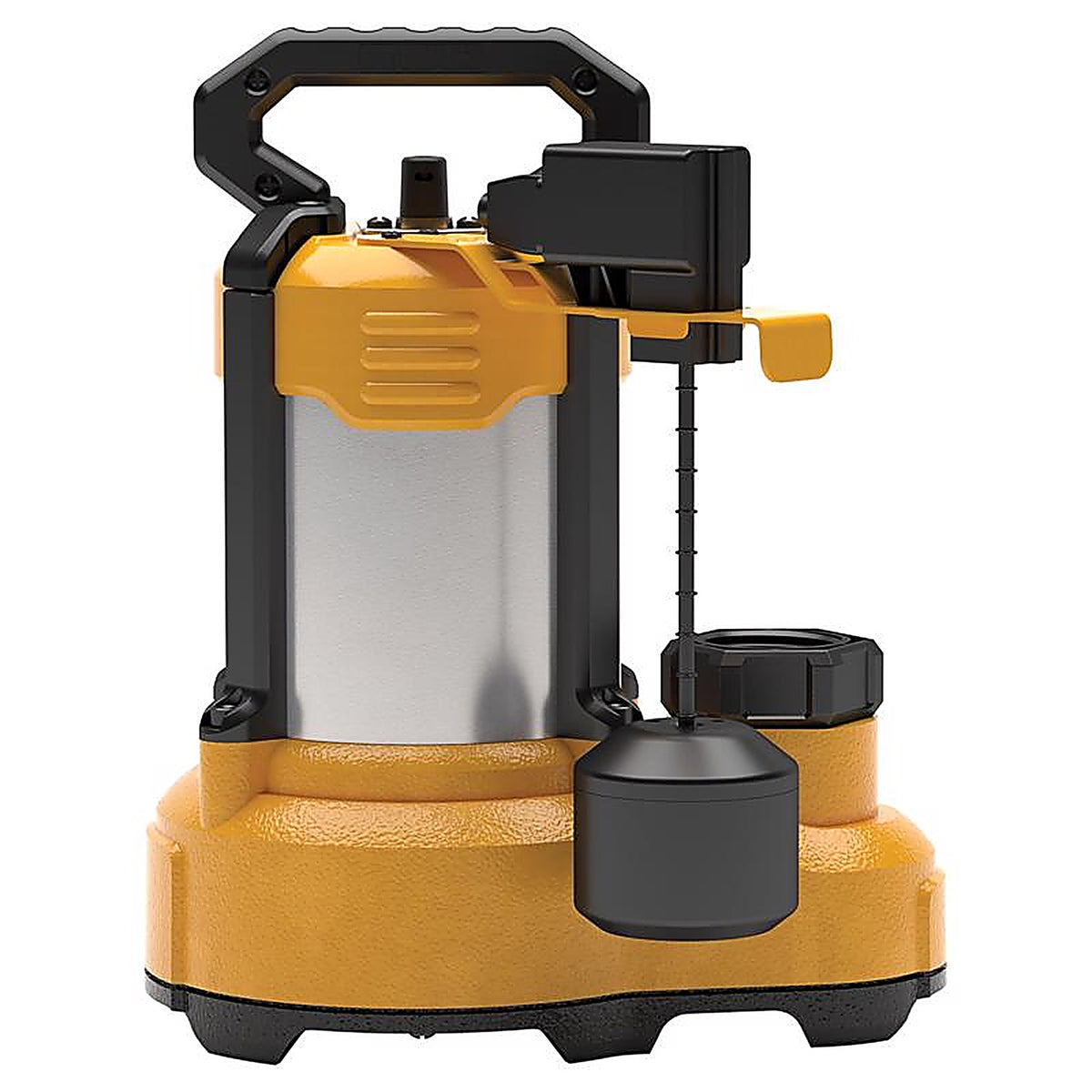 DeWalt - DXWP62583 - 1/2 HP 6100 GPH Stainless Steel Vertical Float Switch AC Submersible Sump Pump 10 Ft