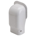 Slimduct - 86116 - Lineset Cover Wall Inlet 3.75 In. W White