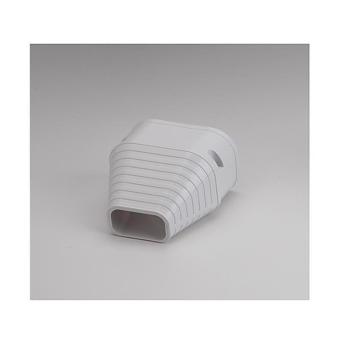Slimduct - 86107 - Lineset Cover End Fitting 3.75 In. W White