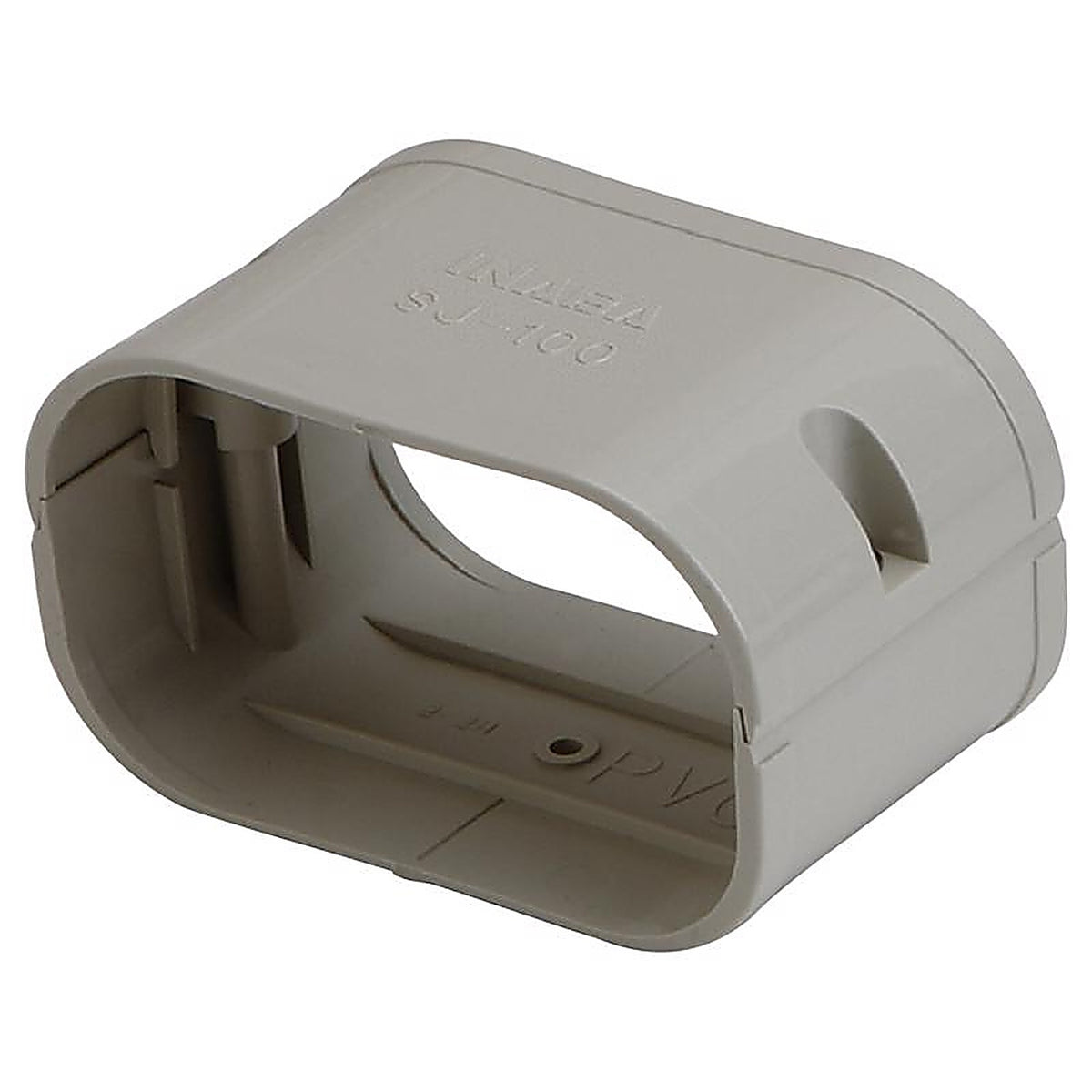 Slimduct - 86130 - Lineset Cover Coupler 2.5 In. W X 3 In. H Ivory