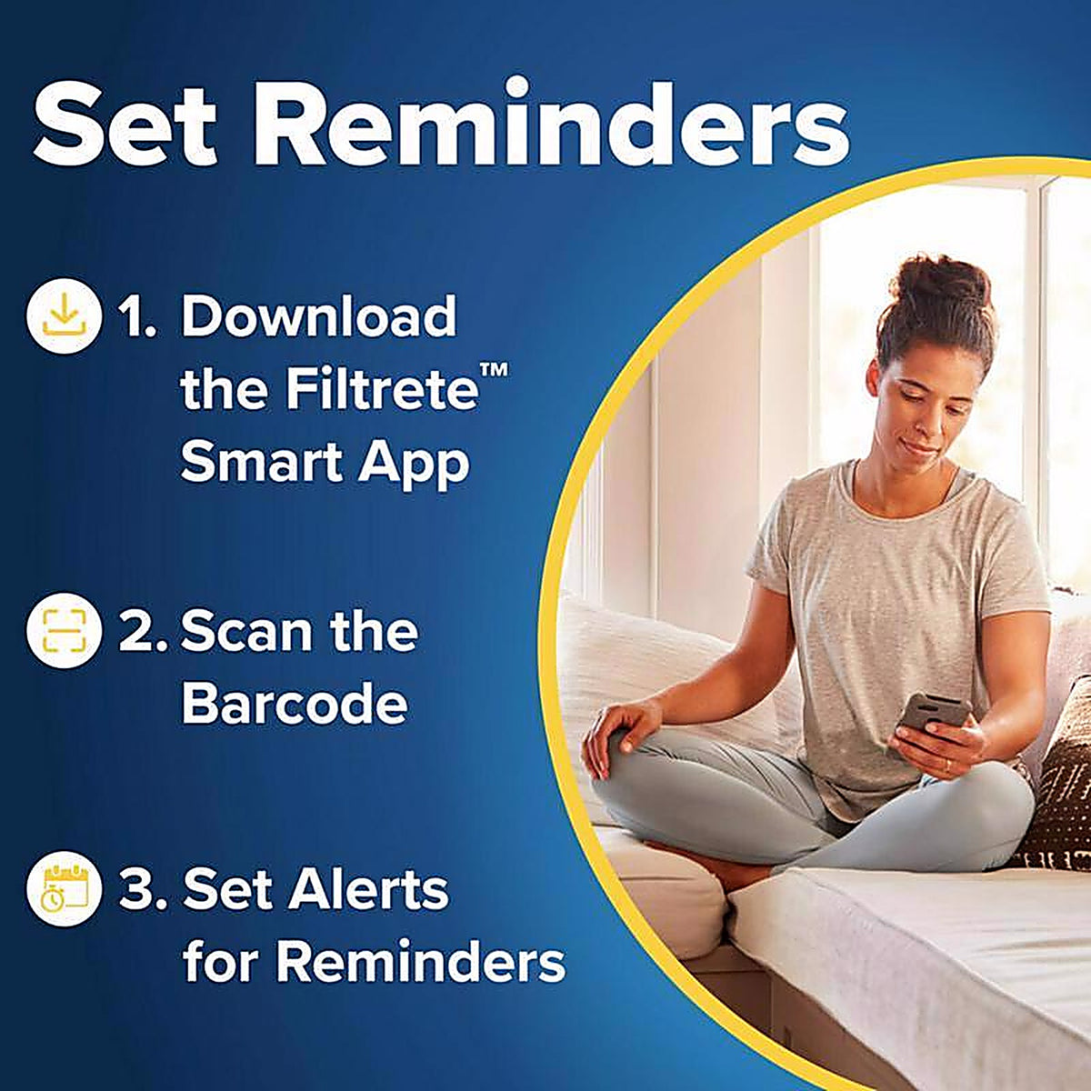 Filtrete - NDP00-4IN-2 - 16 In. W X 20 In. H X 4 In. Polypropylene 1550 Mpr Pleated Air Filter 1 Pack