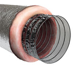 Imperial - MEA-0625 - R4.2 25 Ft. L X 6 In. D Silver Poly Duct