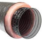 Imperial - MEA-0825 - R4.2 25 Ft. L X 8 In. D Silver Poly Duct