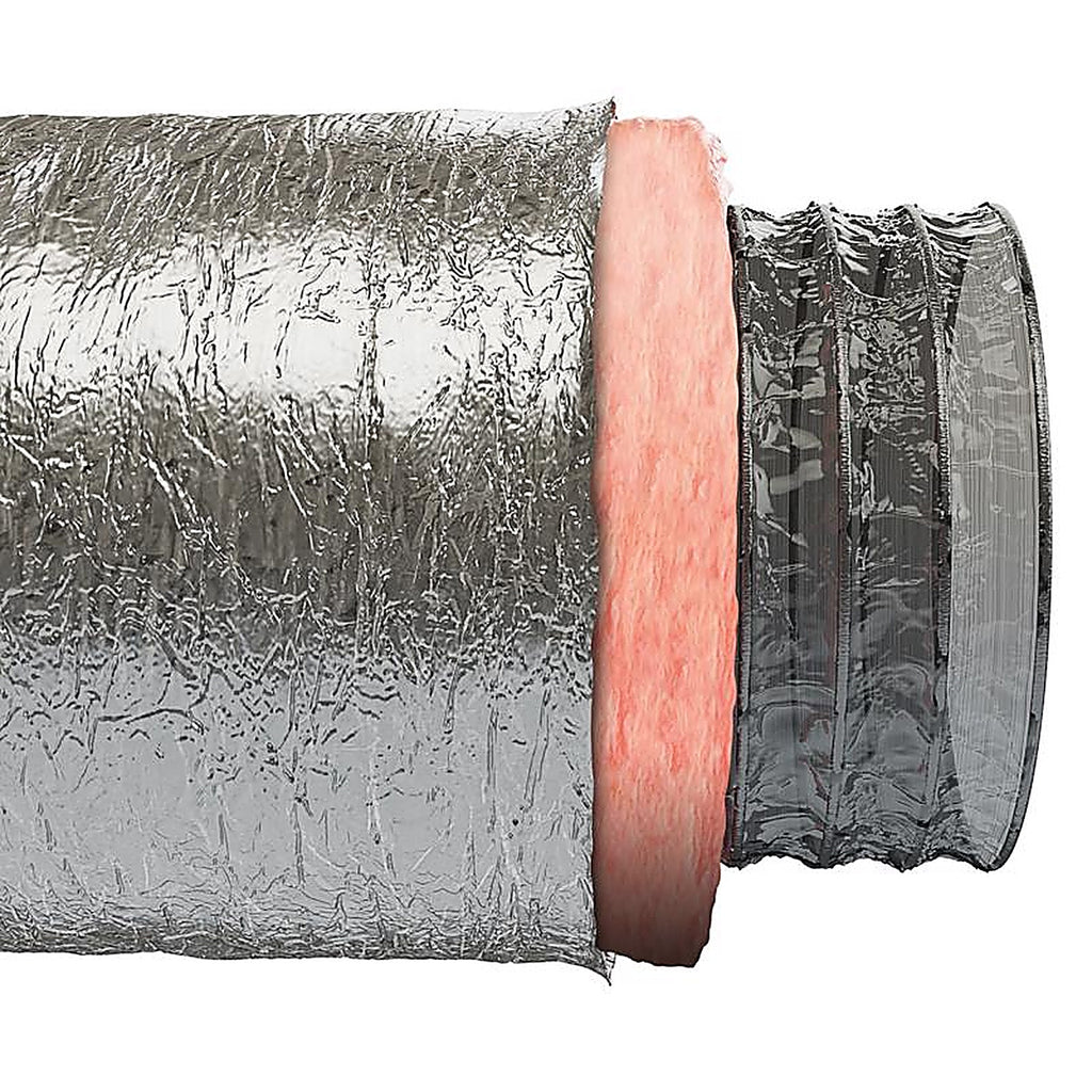 Imperial - MEA-0825 - R4.2 25 Ft. L X 8 In. D Silver Poly Duct