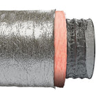 Imperial - MEA-0825 - R4.2 25 Ft. L X 8 In. D Silver Poly Duct