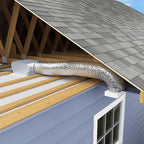 Imperial - MEA-0825 - R4.2 25 Ft. L X 8 In. D Silver Poly Duct