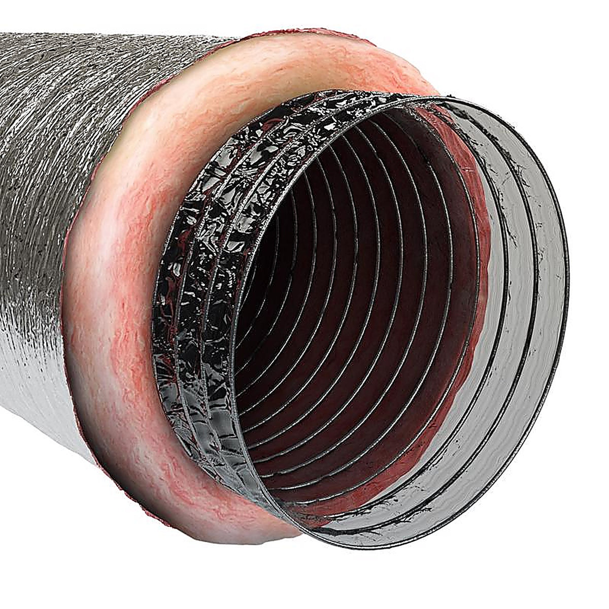 Imperial - MEA-1025 - R4.2 25 Ft. L X 10 In. D Silver Poly Duct