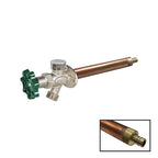 Prier - C-144X06 - 1/2 In. Crimp PEX In. Anti-Siphon Brass Freezeless Wall Hydrant