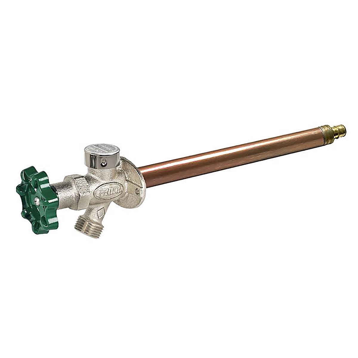 Prier - C-144W12 - 1/2 In. PEX In. Anti-Siphon Brass Freezeless Wall Hydrant