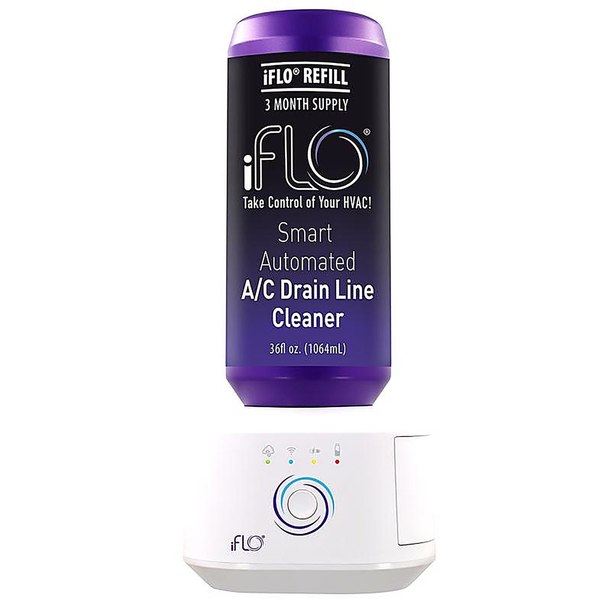 IFLO - IFLO36DC - Air Conditioner Line Cleaner 3 In. W X 10.5 In. H Blue