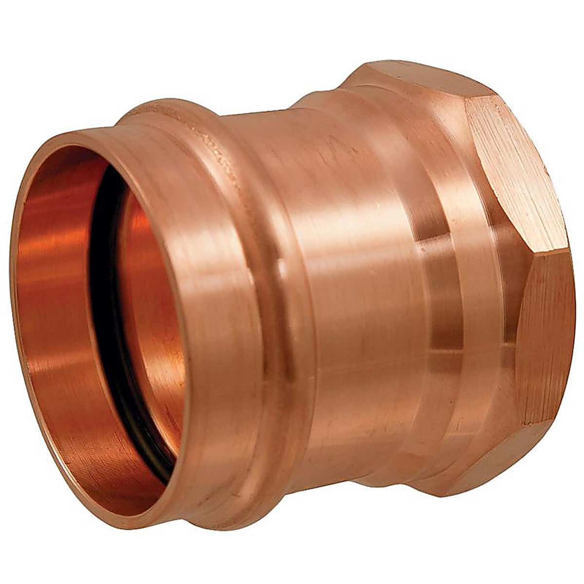 Nibco - 9026150PCU - 2 In. Press X 2 In. D Fip Wrought Copper Adapter 1 Pack