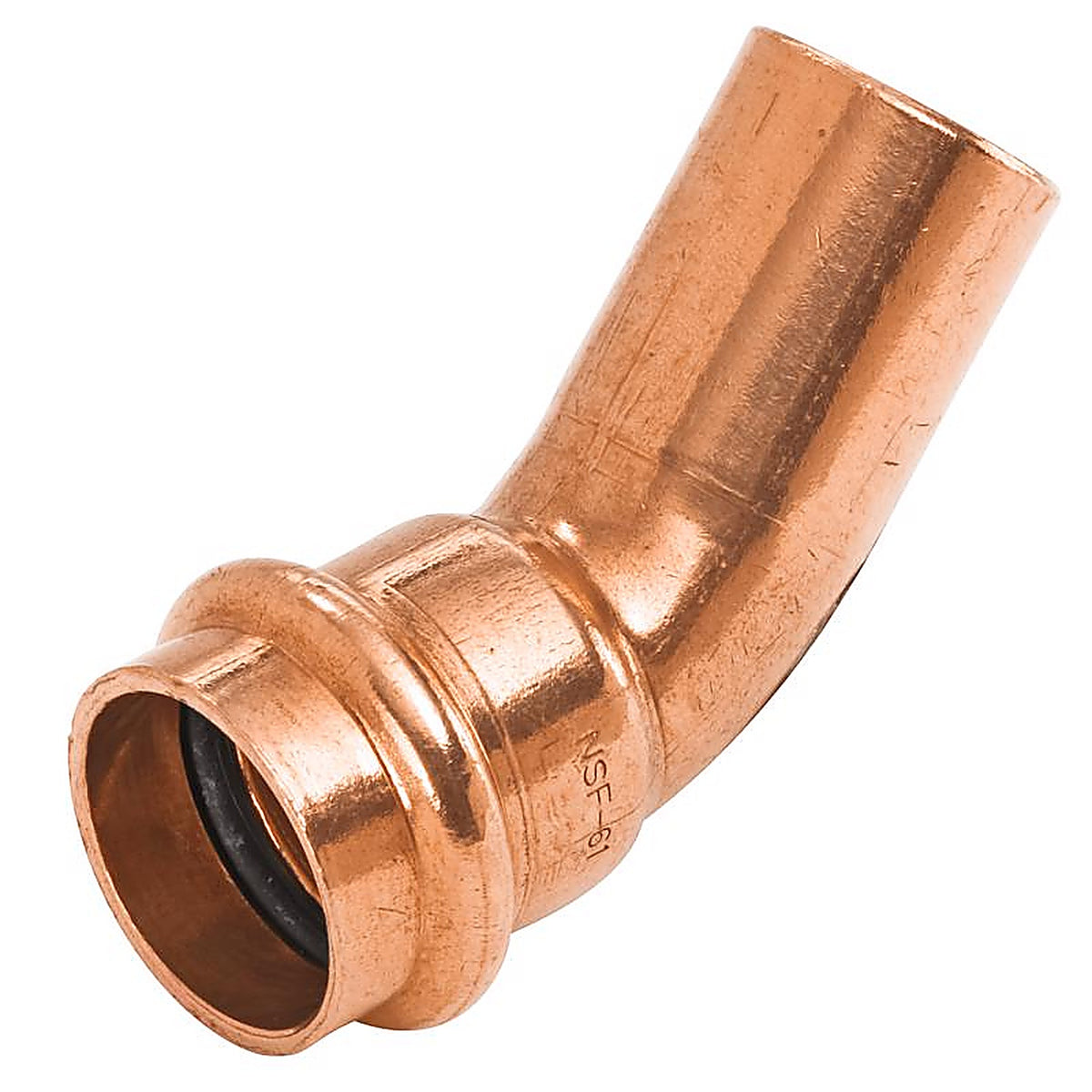 Nibco - 9046600PCU - Press System 1-1/2 In. FTG X 1-1/2 In. D Press Wrought Copper 45 Degree Elbow 1 Pack