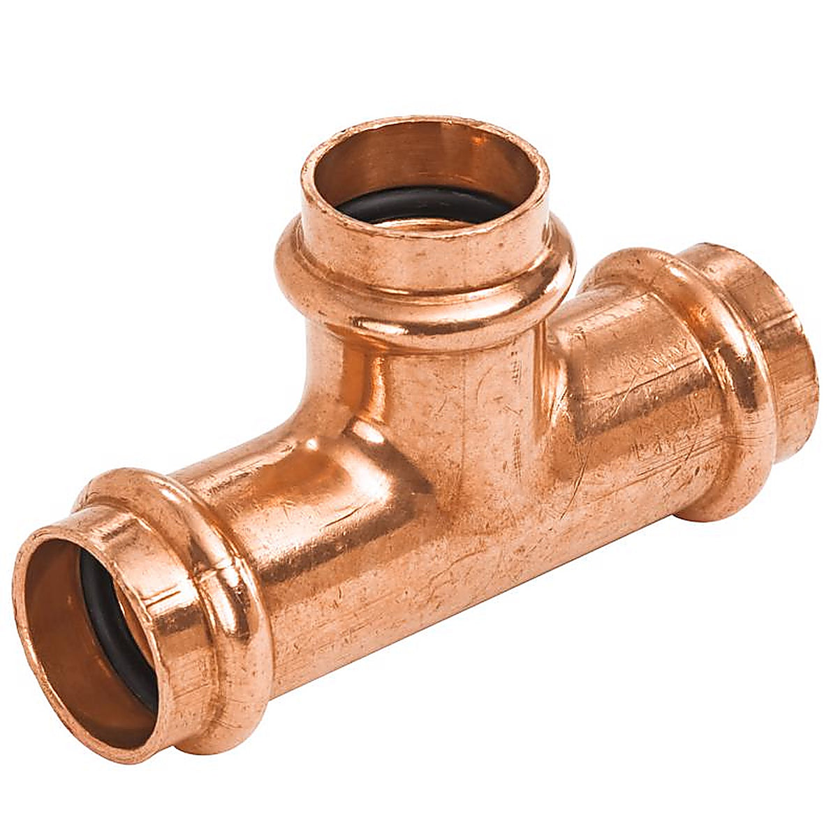 Nibco - 9100050PCU - Press System 1-1/4 In. Press X 1-1/4 In. D Press Wrought Copper Tee 1 Pack