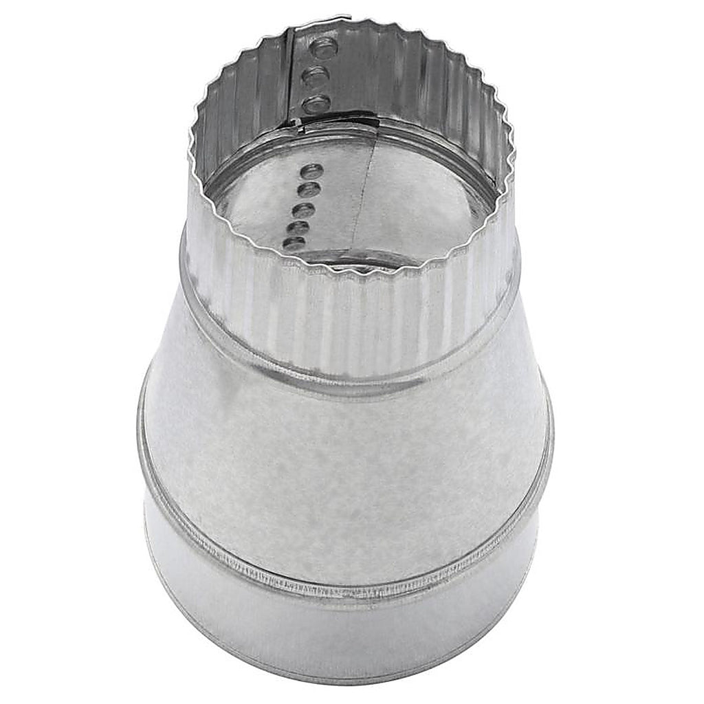 IMP - GV1415 - Imperial 4 In. D X 3 In. D Galvanized Steel Reducer with Crimp