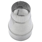 IMP - GV1415 - Imperial 4 In. D X 3 In. D Galvanized Steel Reducer with Crimp