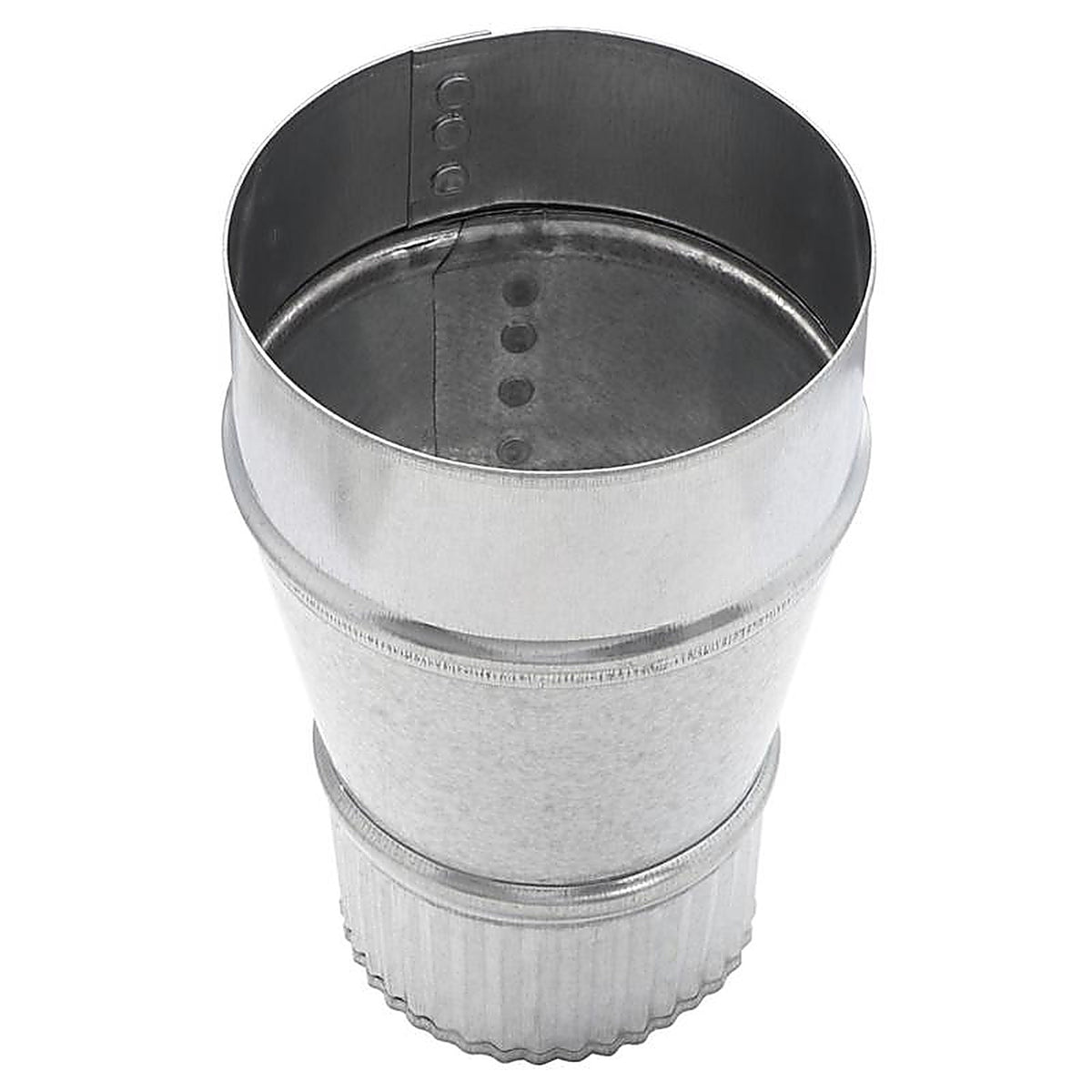 IMP - GV1415 - Imperial 4 In. D X 3 In. D Galvanized Steel Reducer with Crimp