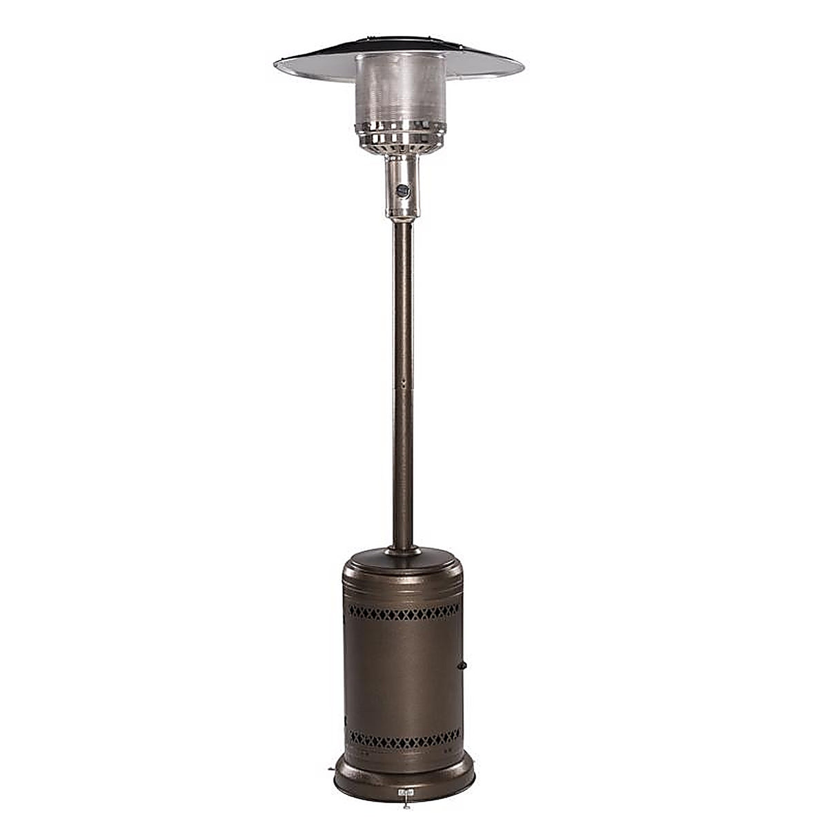 Living Accents - KD07-S - 47000 Btu Propane Steel Freestanding Patio Heater 250 Sq Ft